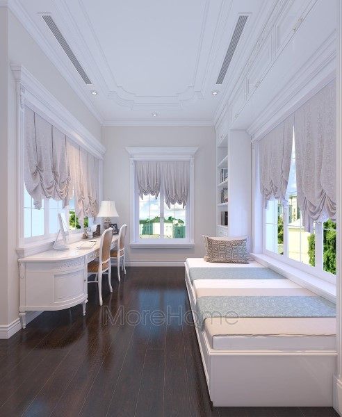 Thiết kế nội thất phòng ngủ biệt thự EuroLand